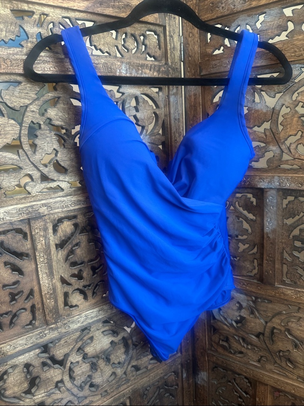 Miraclesuit Cobalt Blue One-Piece Swimwear